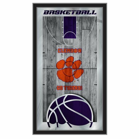 HOLLAND BAR STOOL CO Clemson 15" x 26" Basketball Mirror MBsktClmson